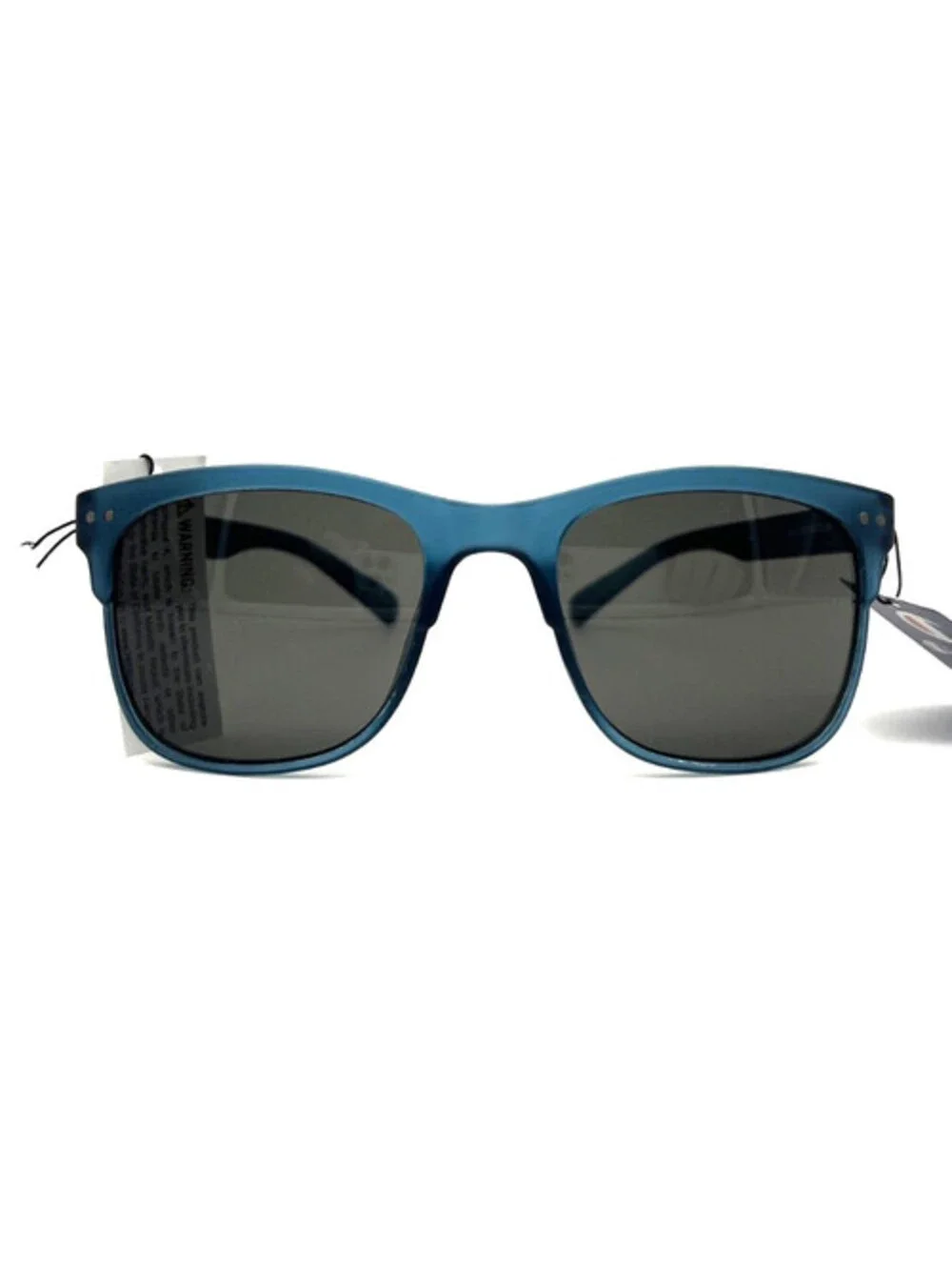 Champion CU5163 C03 Blue Polarized Rectangle Authentic Sunglasses 53-20-140